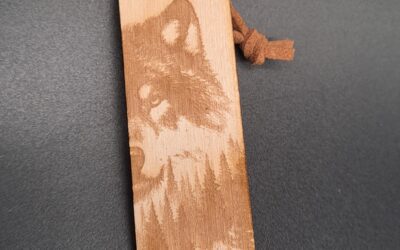 Schlüsselanhänger Wolf, Variante 1