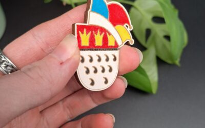 Karneval Anstecker – Köln Wappen