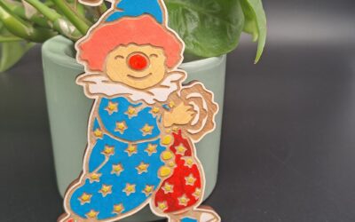 Clown Variante 2 – klein, bunt