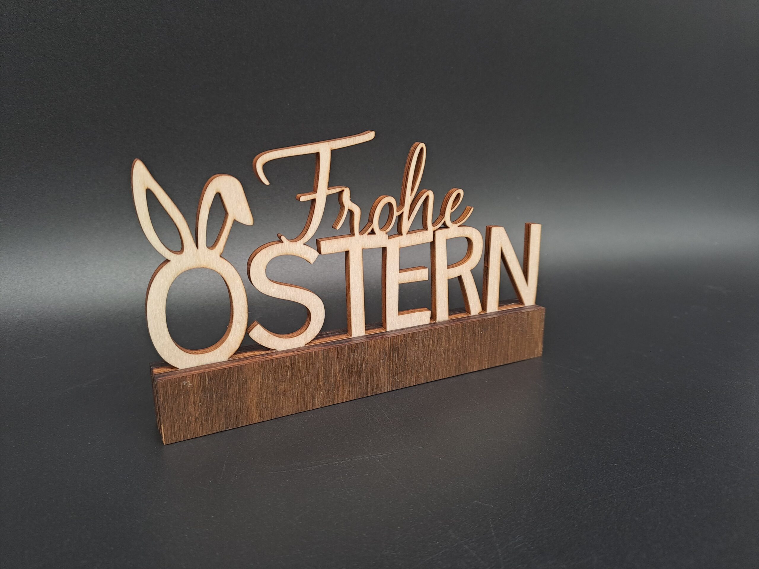 Ostern Aufsteller - "Frohe Ostern" – Bild 2