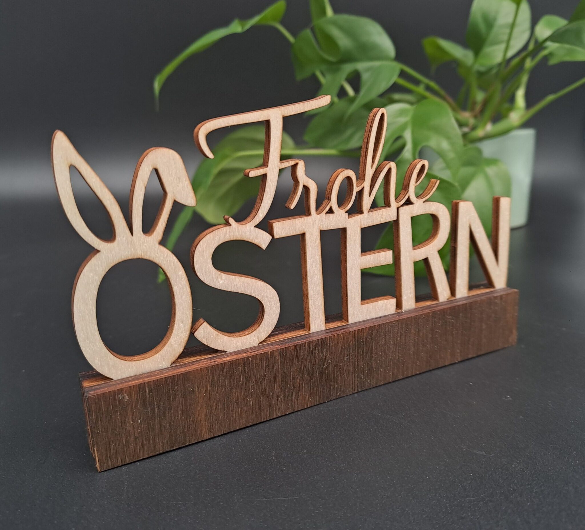 Ostern Aufsteller - "Frohe Ostern"