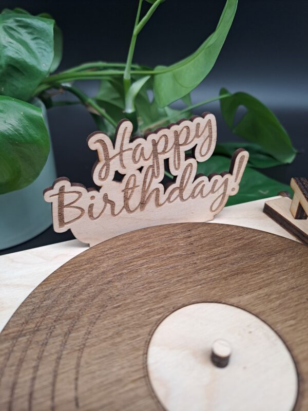 Schallplattenspieler als Geschenkbox – Bild 9