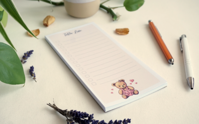 Tada-Liste Bärchen – Niedlicher To-Do Block