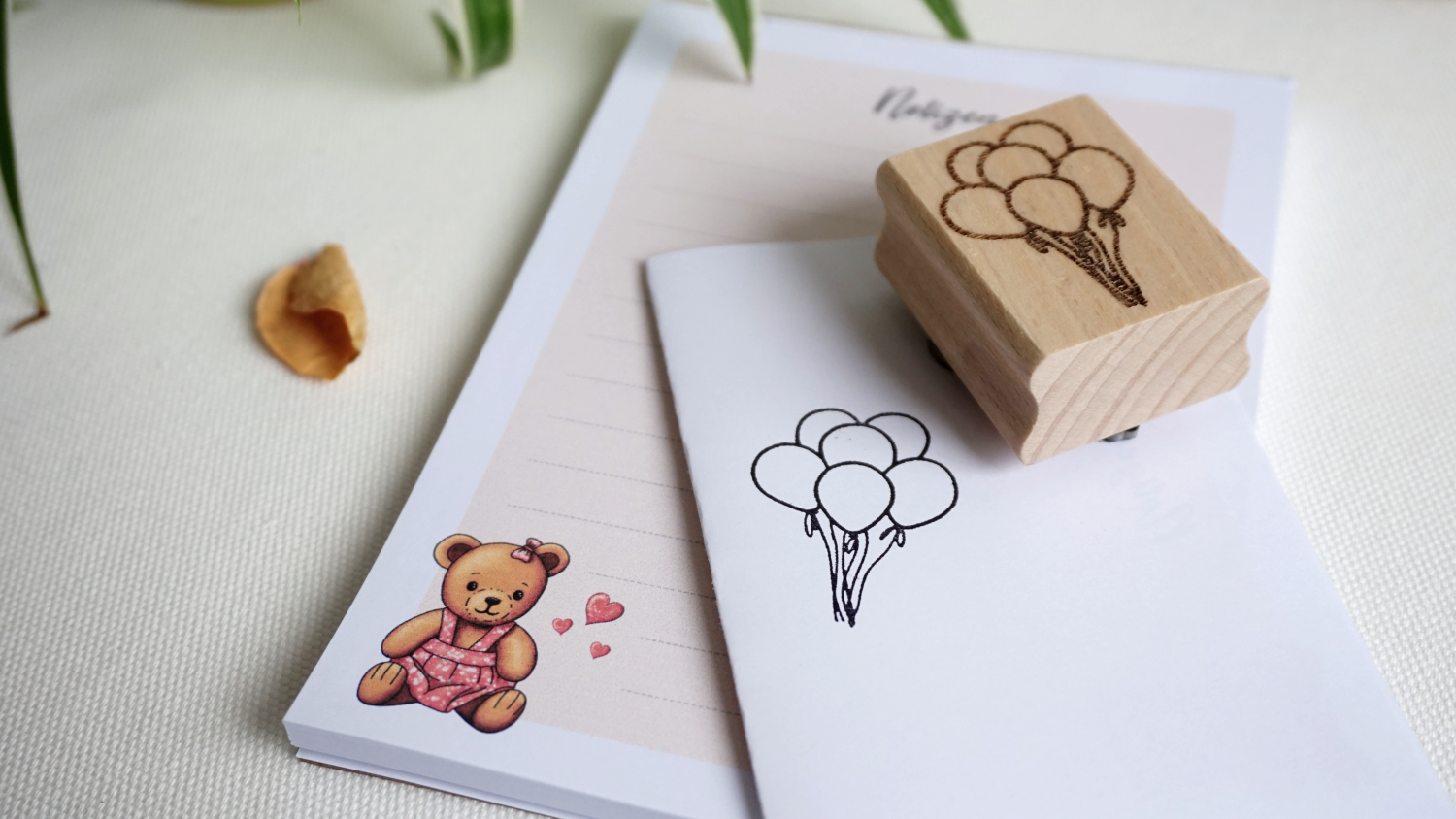 Holzstempel Luftballons – Bild 5